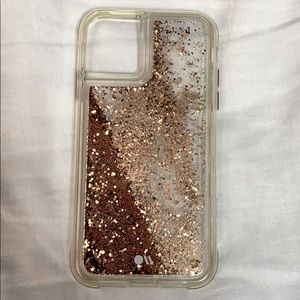 Case Mate iphone 11 Gold Waterfall Case